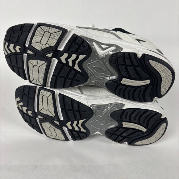 Vionic, 23M Walk Men's Sneakers, Size 8 Wide, White and Navy Blue, Leather/Mesh - Picture 9 of 10